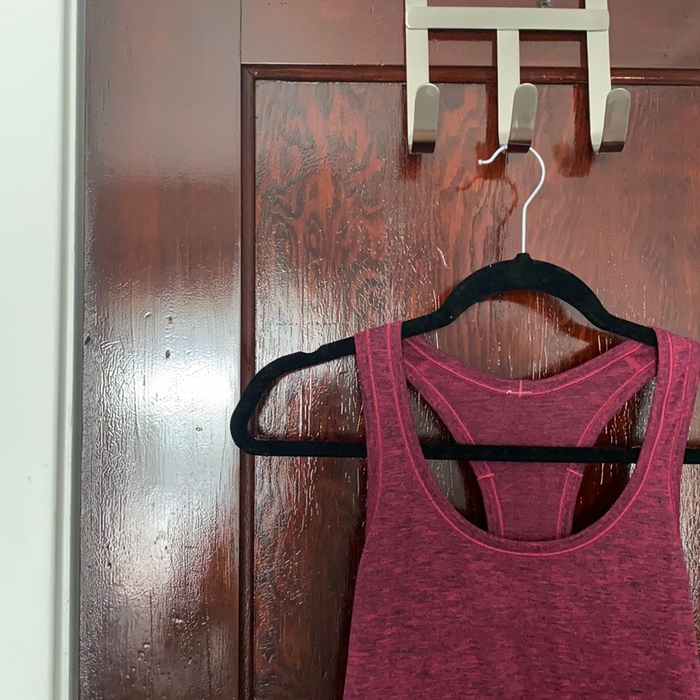 Lululemon dark pink tank